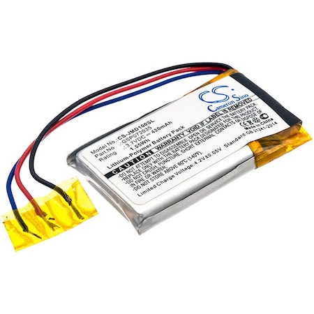 Bsc Preferred JBL GO FF JBL Go JBLGOBLK Speaker Replacement Battery CS-JMD100SL